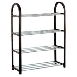 Schuhregal In Schwarz