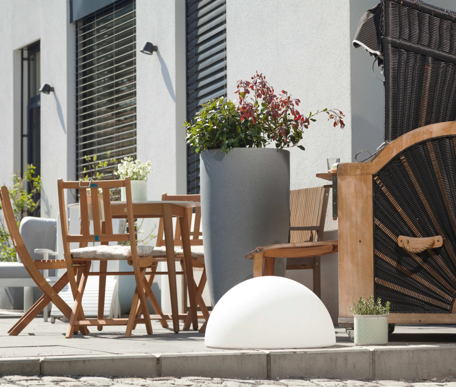 Gartenleuchte Shining Sunrise In Weiß - Solar – Bild 3