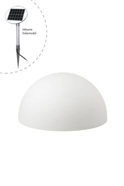 Gartenleuchte Shining Sunrise In Weiß - Solar