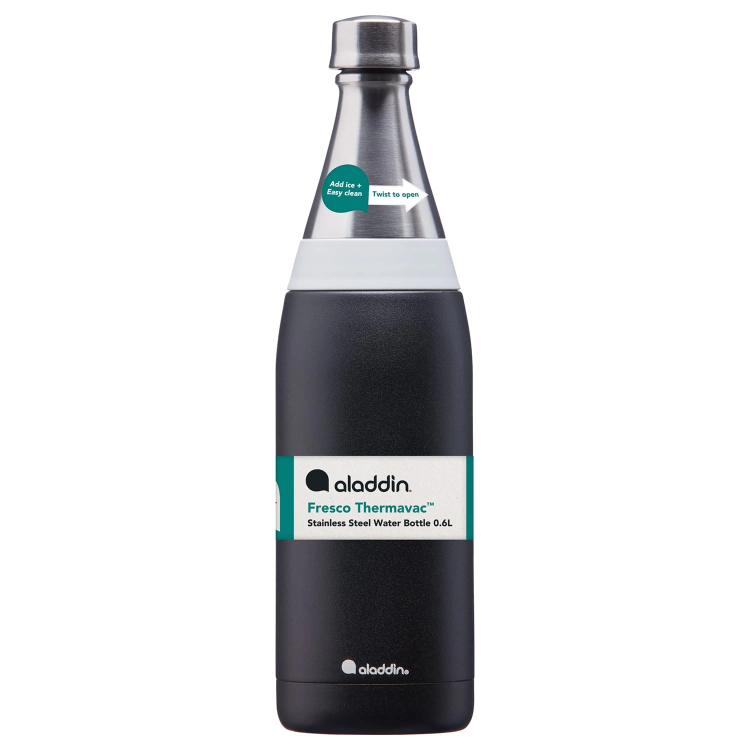 Aladdin Fresco Isolierflasche, Lava Black, 0.6 L – Bild 3
