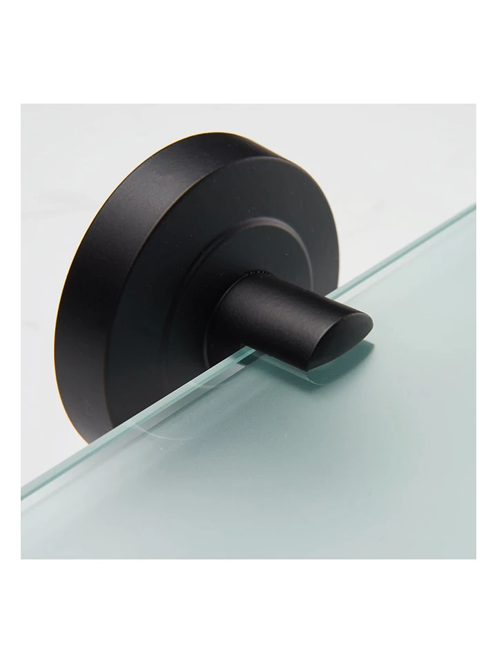 Wandregal In Schwarz - (L)25 X (B)25 Cm – Bild 2