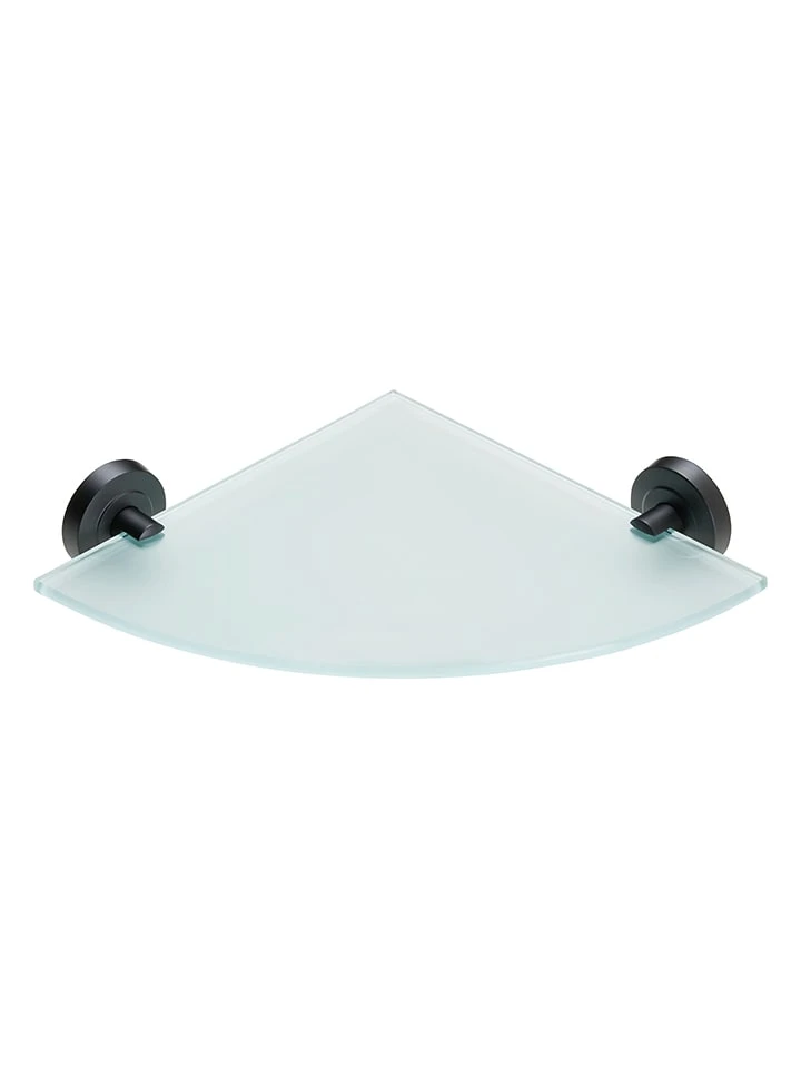 Wandregal In Schwarz - (L)25 X (B)25 Cm