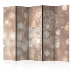 Paravent Étude Of The Sun II [Room Dividers] In Gelb,Weiß,Braun