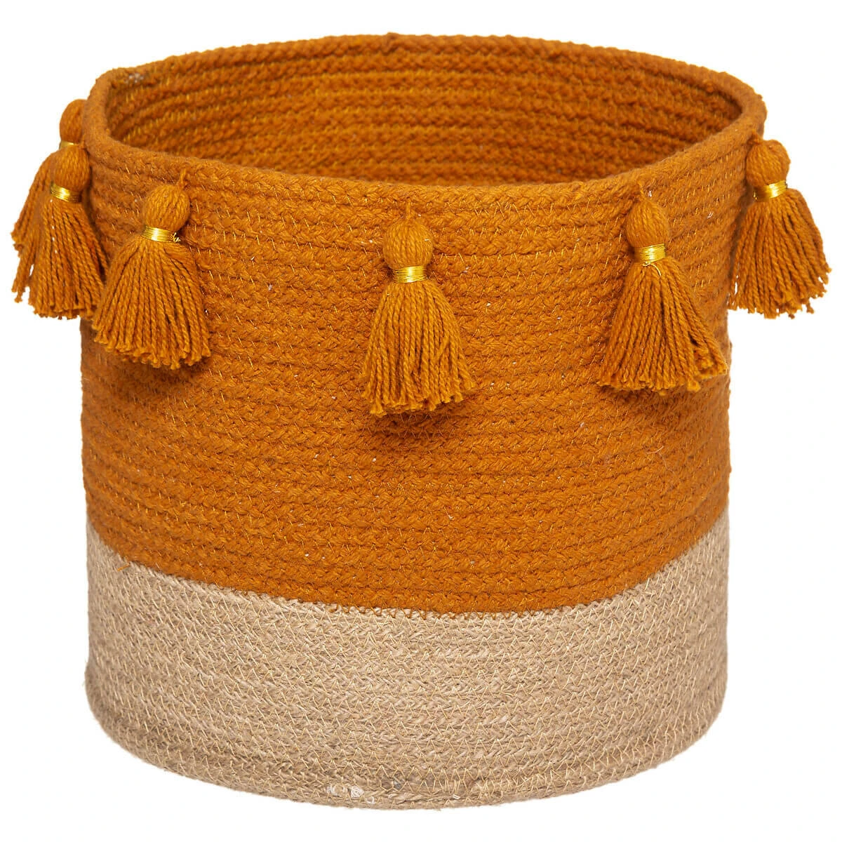 Deko-Körbe In Orange – Bild 2