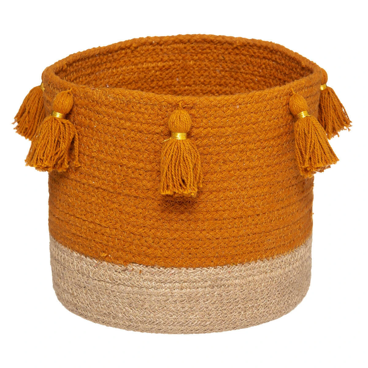 Deko-Körbe In Orange – Bild 3