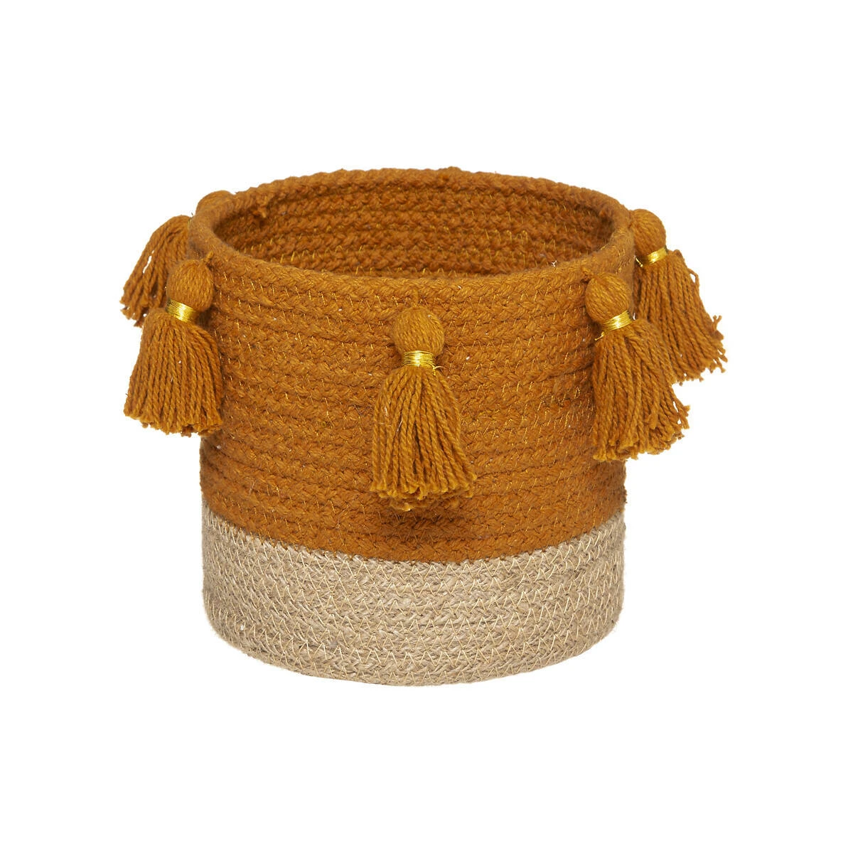 Deko-Körbe In Orange – Bild 4