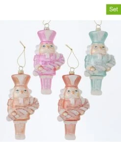 12er-Set: Weihnachtsanhänger "Jögan" In Bunt - (H)14 Cm