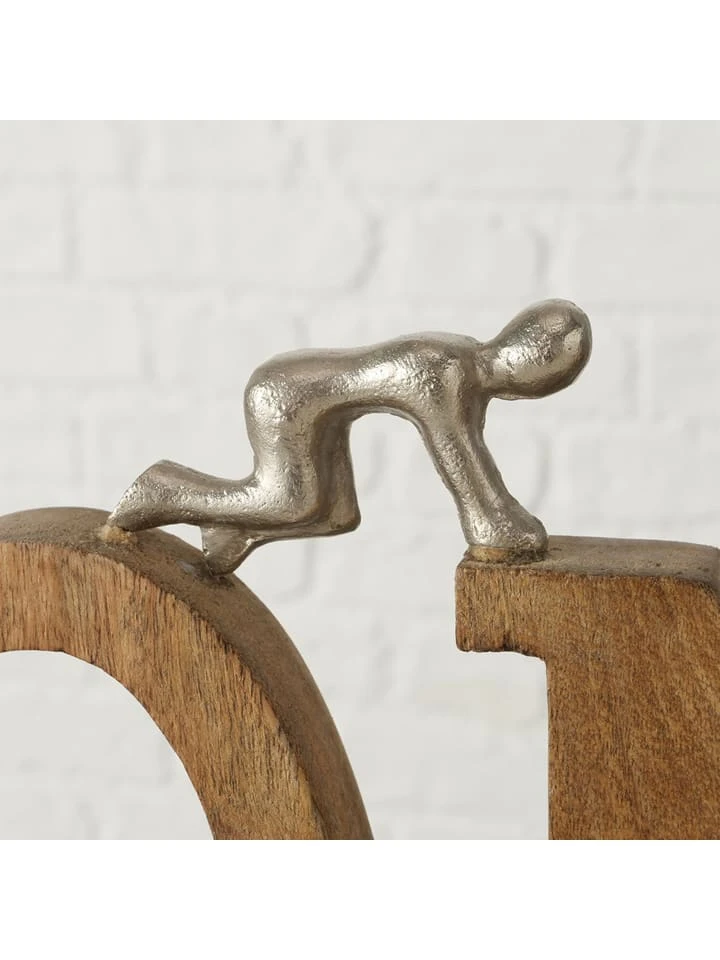 Dekoobjekt "Home" In Natur/ Silber - (B)58 X (H)26 X (T)8 Cm – Bild 3