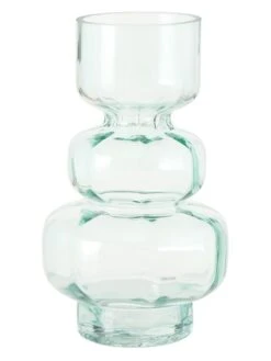 Vase "Gianna" In Mint - (H)16 X Ø 9 Cm