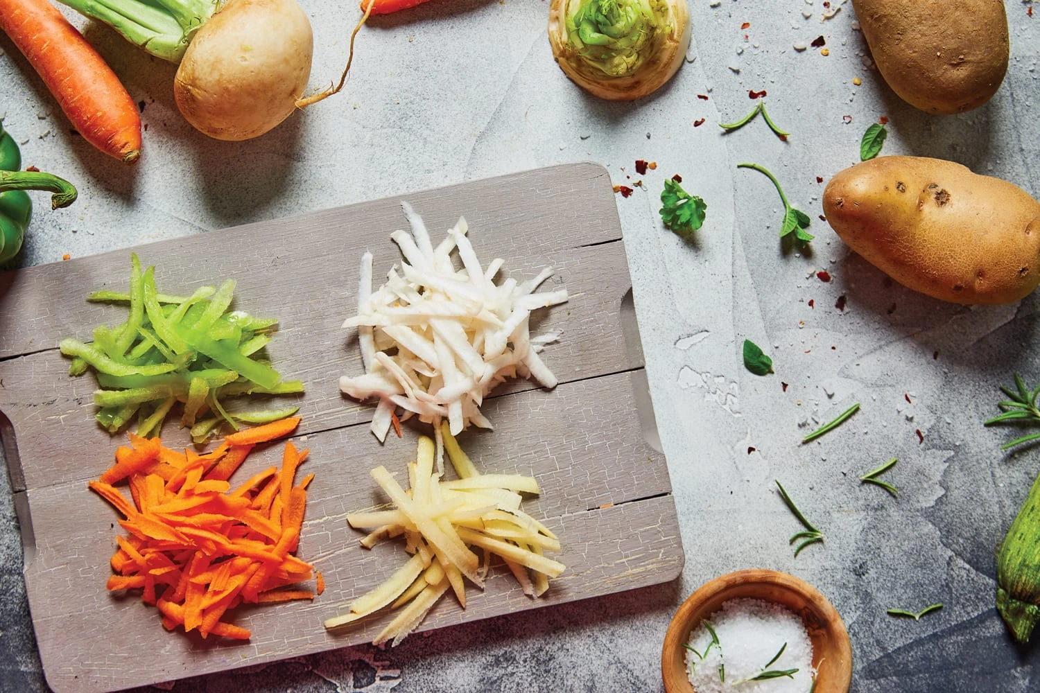 Gemüsehobel Rösti PowerLine Mit Fruchthalter In Weiß – Bild 8