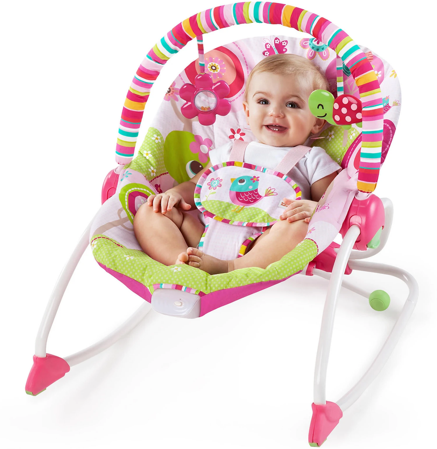 Bright Starts Babywippe, Raspberry Garden – Bild 2