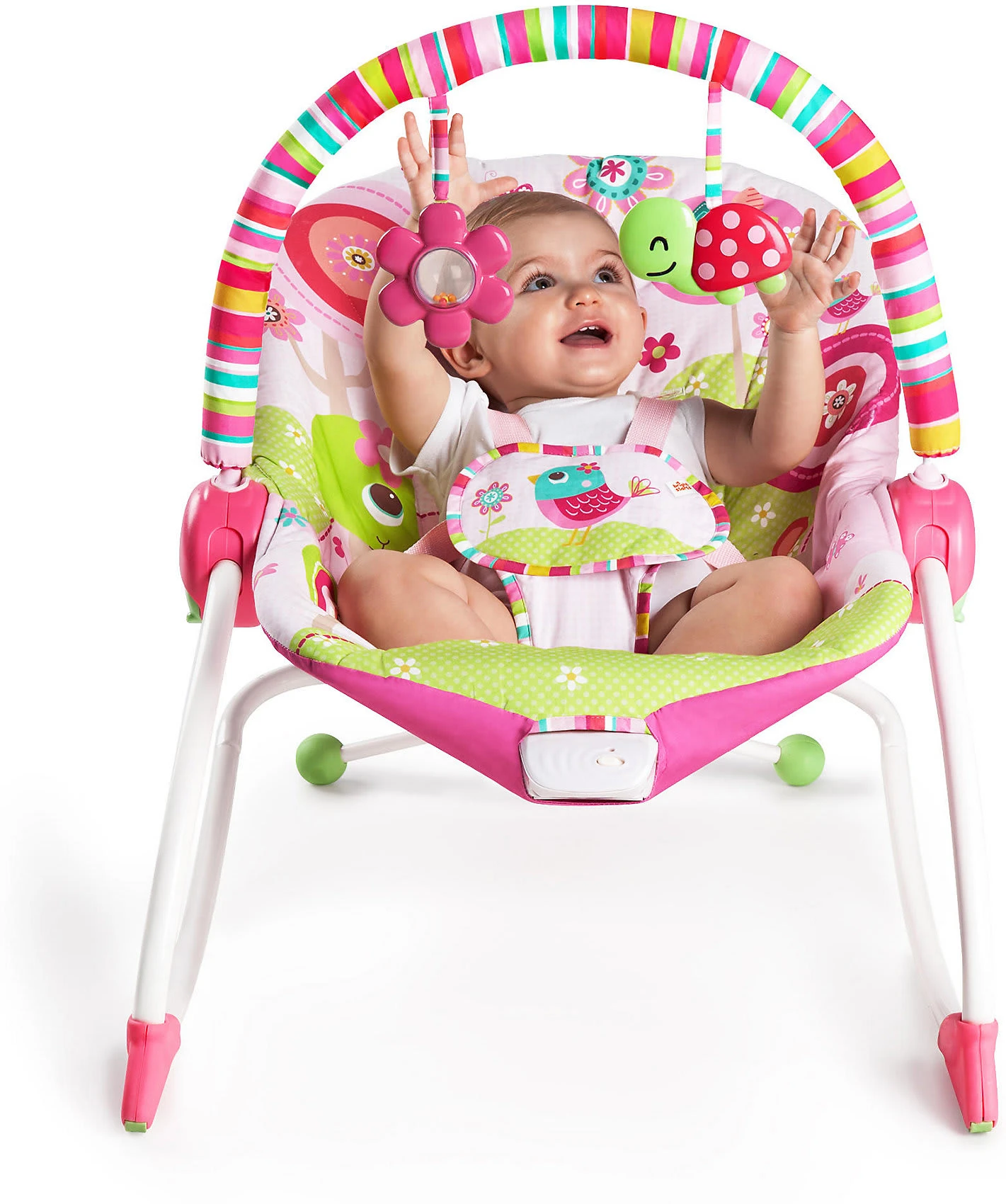 Bright Starts Babywippe, Raspberry Garden – Bild 3