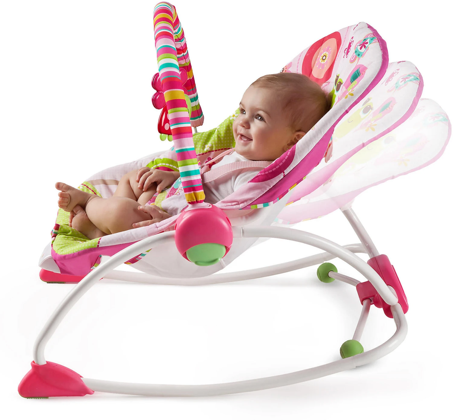 Bright Starts Babywippe, Raspberry Garden – Bild 8