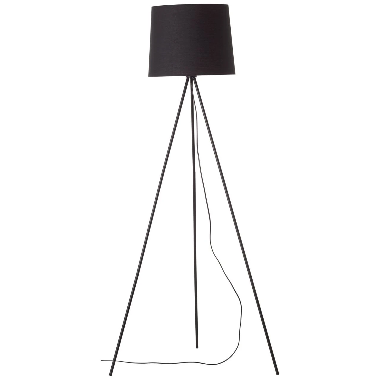 BRILLIANT Standleuchte, Dreibeinig Ailey ⌀ 71 Cm In Schwarz – Bild 2