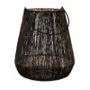 Laterne Höhe 30cm YOKO In Schwarz-Gold