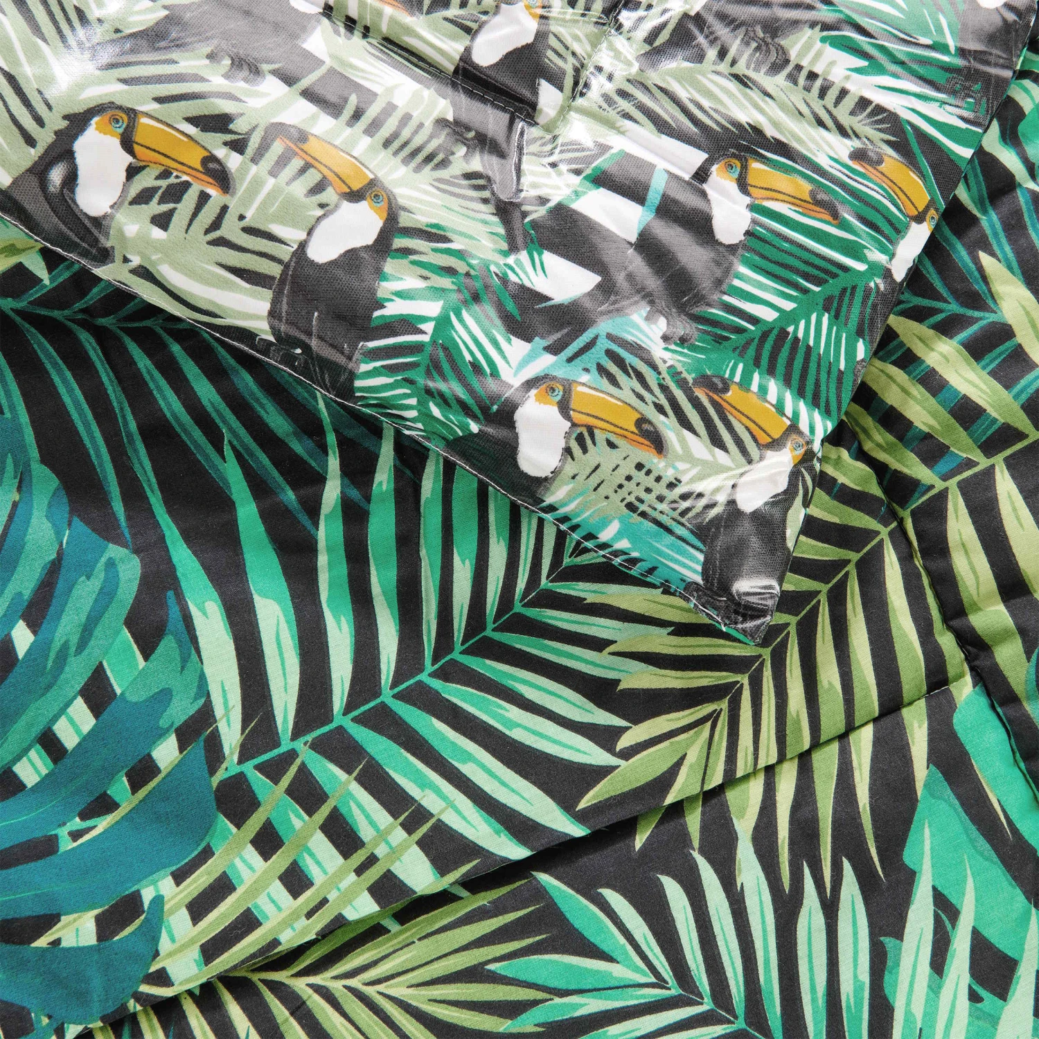 Picknickdecke Tukan B 140 X T 180cm PICNIC DELUXE In Grün – Bild 5