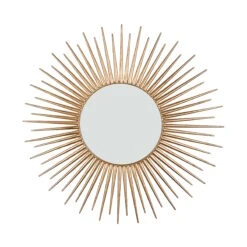 Spiegel Sonnenförmig Ø76cm DEL SOL In Gold