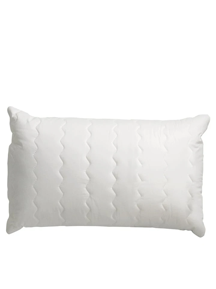 Hohlfaser-Kissen "Aqua Aktiv" In Weiß