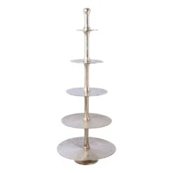 Etagere Aus Aluminium In Silber