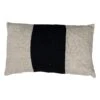 Kissen In Beige/ Schwarz - (B)50 X (H)30 Cm