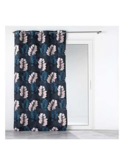 Gardine "Belline" In Dunkelblau