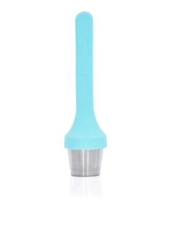 Teesieb In Hellblau/ Silber - (B)4,7 X (H)16,3 X (T)4,7 Cm