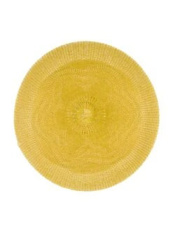 Untersetzer In Gelb - Ø 38 Cm