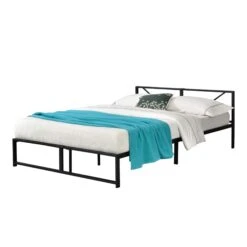 Metallbett Meran In Schwarz (B)140cm