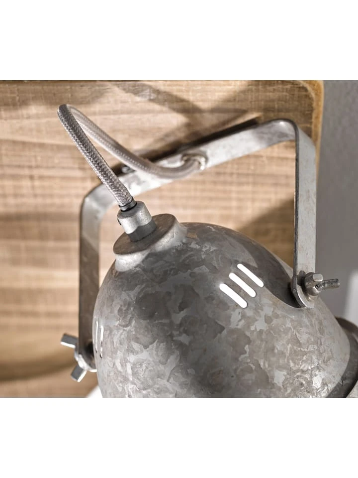 Deckenleuchte "Old" In Hellbraun/ Silber - (B)31 X (T)31 Cm – Bild 5