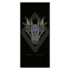 Game Of Thrones Bade-/Strandtuch House Of The Dragon - (L) 140 Cm X (B) 70 Cm In Schwarz