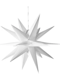 LED-Dekoleuchte "Stern" In Weiß - (B)57 X (H)48 X (T)44 Cm
