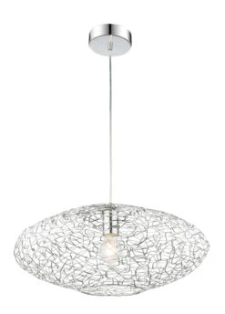 Hängeleuchte "ARYA" In Silver