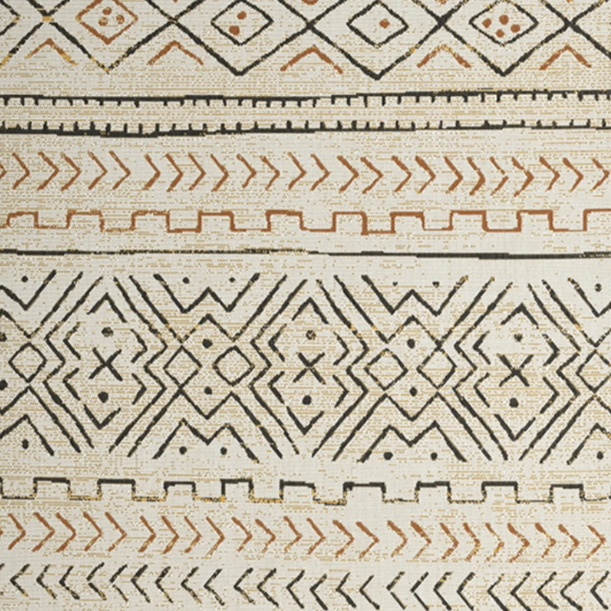 Garten Und Outdoorteppich MALAWI, Farbe Ocker – Bild 3