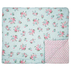 Quilt SONIA Pale Blue Blau 180x230
