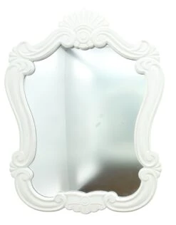 Spiegel "Eleganz" 39x53 In Weiß