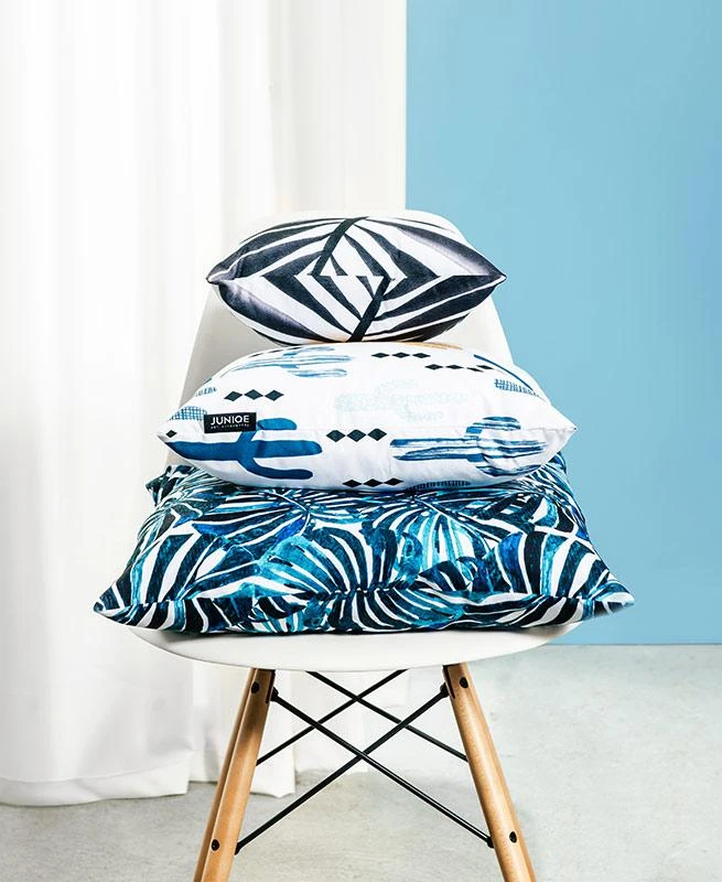 Kissen "Branches And Leaves" In Grün – Bild 3