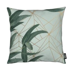 Kissen "Branches And Leaves" In Grün