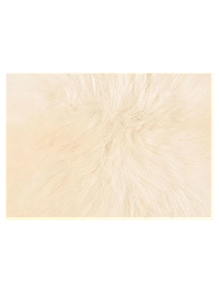 Dekorationslammfell In Creme – Bild 2