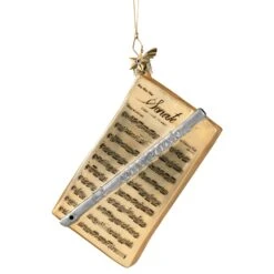 Baumschmuck Glas Querflöte In Bunt