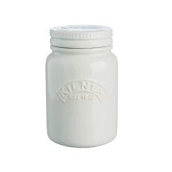 Kilner Keramikglas Mondscheingrau, 0.6 Liter