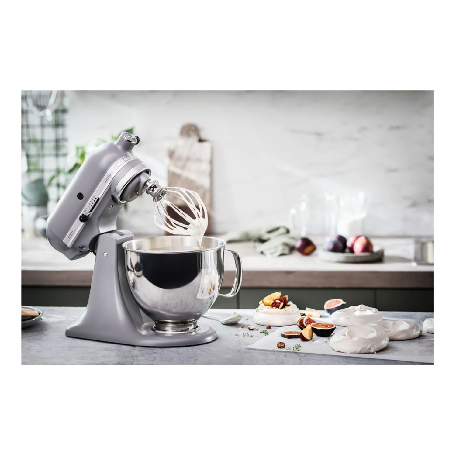 KitchenAid 5KSM125EFG Küchenmaschine 4.8 L In Mattgrau – Bild 3