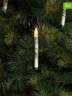 Konstsmide 10er-Set: Kabellose LED-Baumkerzen In Warmweiß - (H)20 Cm