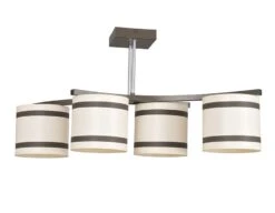 Deckenlampe In Braun Beige