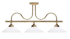 Deckenlampe In Bronze Hell Glänzend Weiß