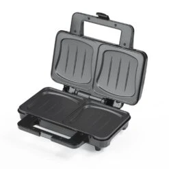 Sandwich Maker In Edelstahl / Schwarz