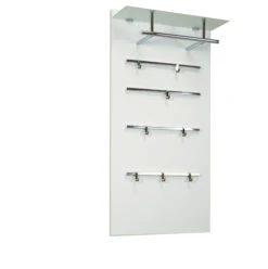 Garderoben-Paneele Mit Viel Platz "Aisha" In Weiß