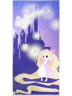 Strandtuch "Long Braid" In Lila