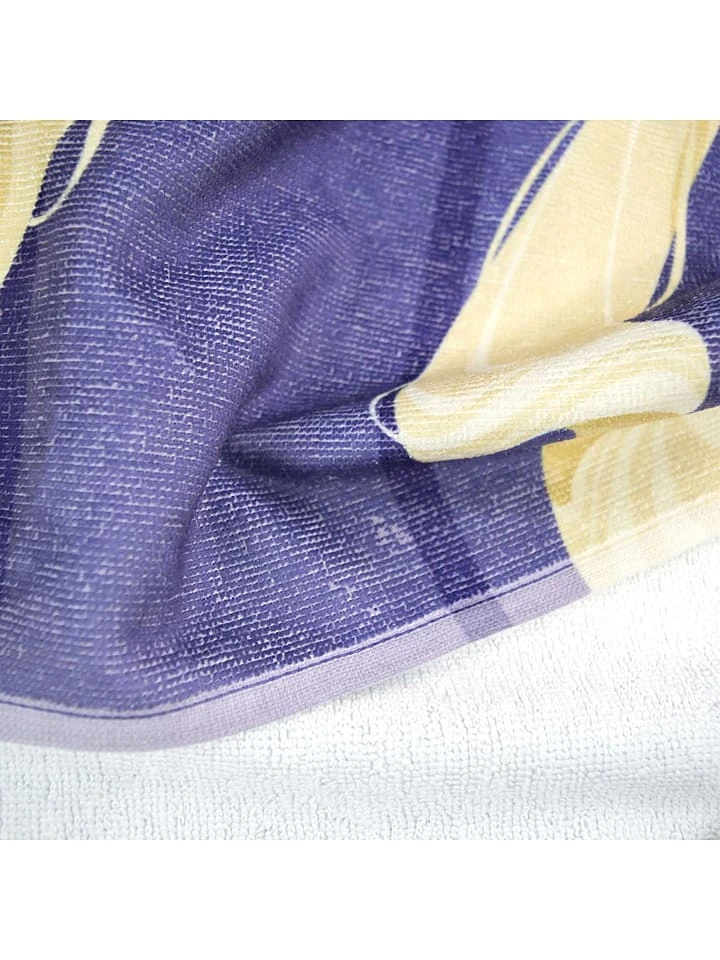 Strandtuch "Long Braid" In Lila – Bild 4