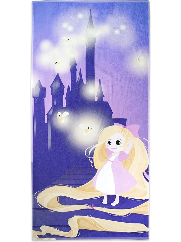 Strandtuch "Long Braid" In Lila