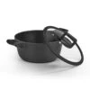 Aluguss-Kochtopf In Schwarz